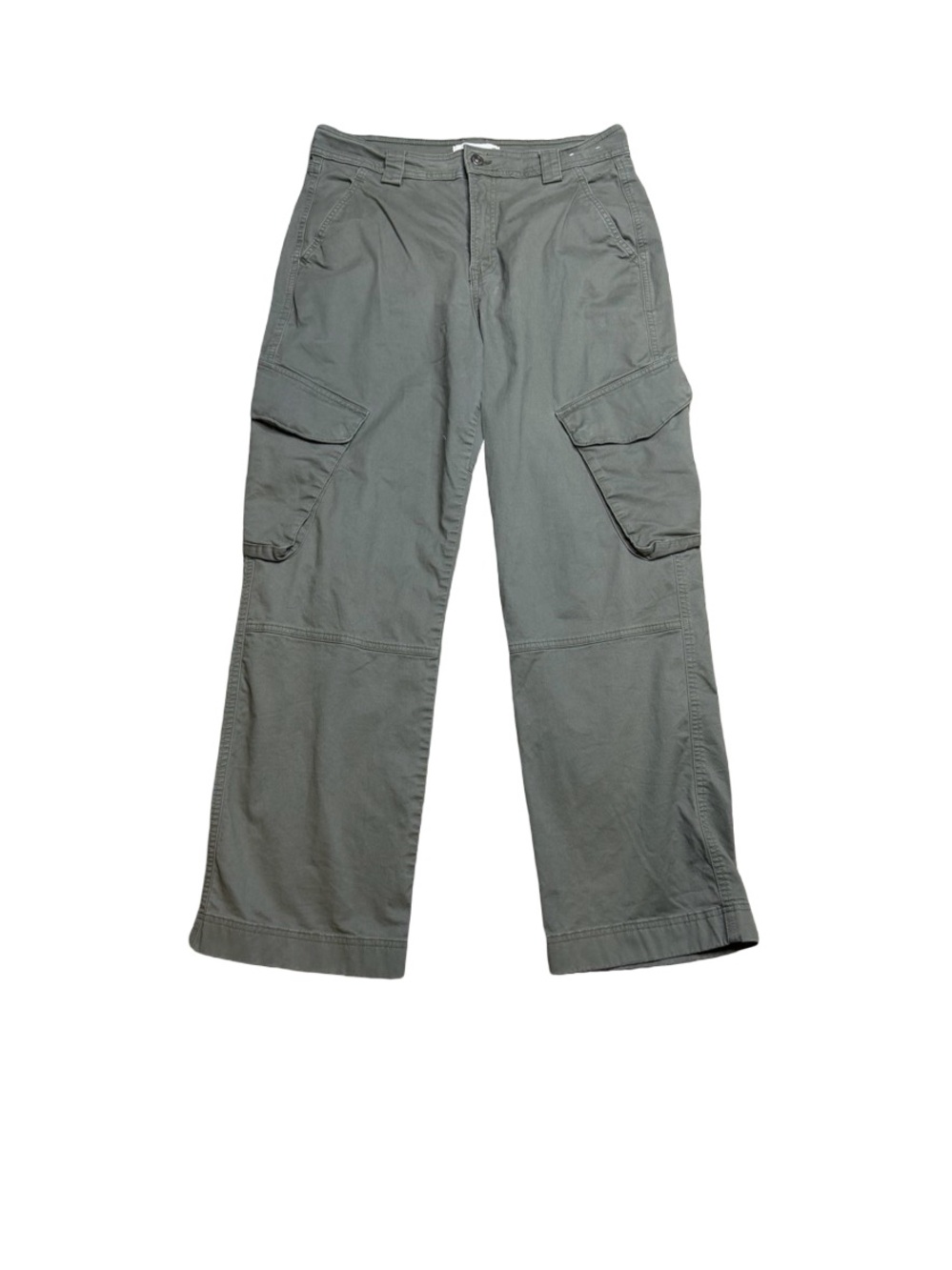 ✨🖤 Abercrombie & Fitch Wide Leg Cargo Pants Size 29 / 8R 🖤✨ - Picture 2 of 6
